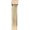 Ekena Millwork Traditional Block Rough Sawn Bracket w/ Offset Brace, Douglas Fir, 6"W x 26"D x 30"H BKT0604X26X30TRA05RDF - alternate 3